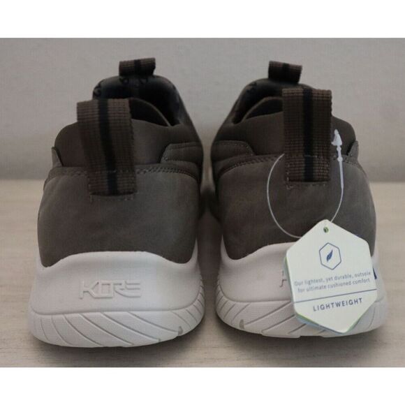 Nunn Bush Kore Men Sz 10M Charcoal/Gray City Pass Moccasin Toe Slip-On Shoes - Picture 3 of 11